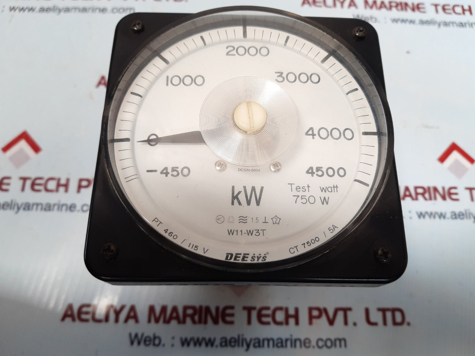 Deesys w11-w3t panel board meter -450-0-4500kw