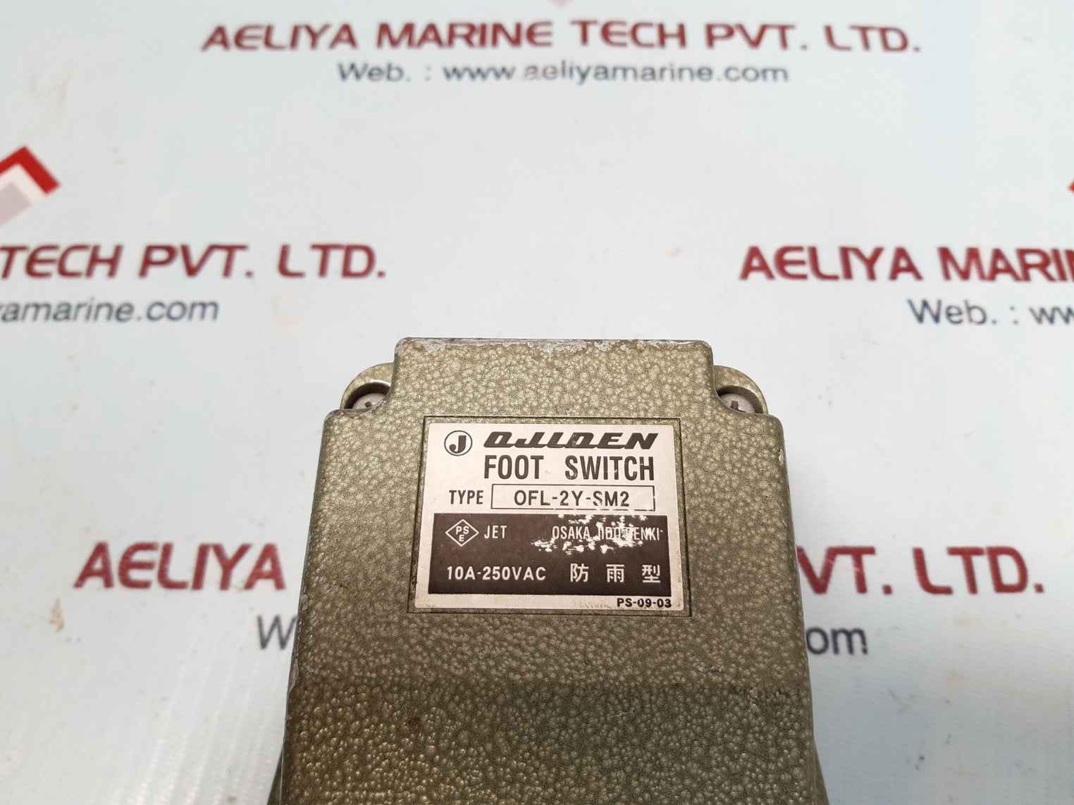 Ojiden ofl-2y-sm2 foot switch