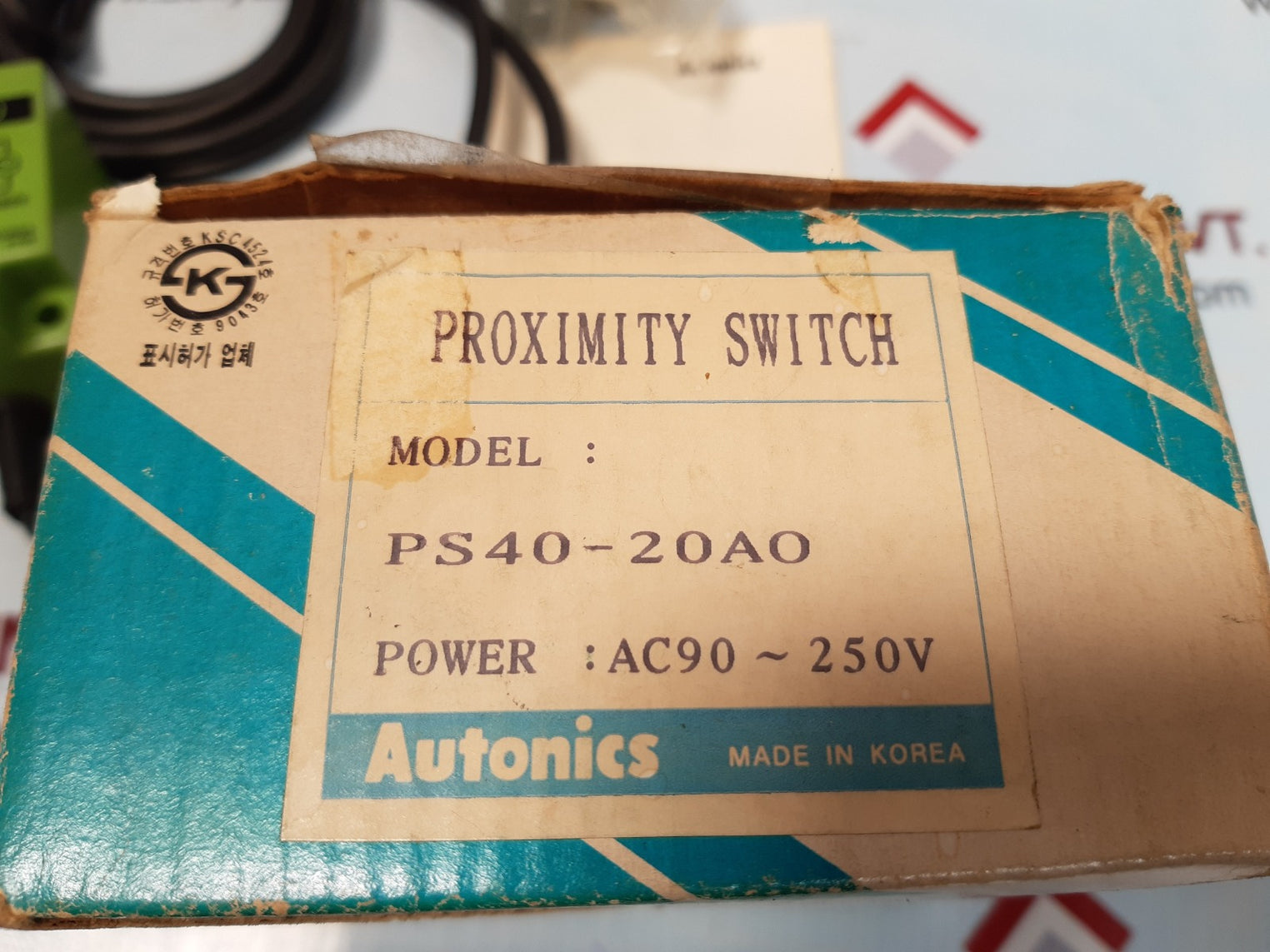 Autonics ps40-20ao proximity switch