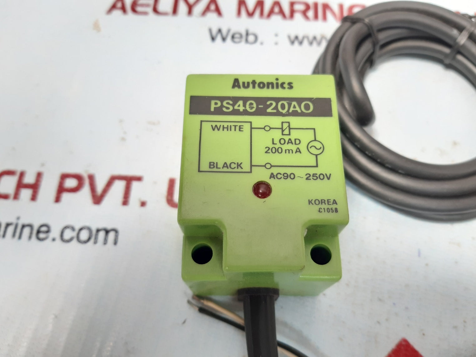 Autonics ps40-20ao proximity switch
