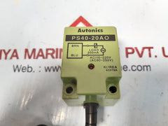 Autonics ps40-20ao proximity sensor ac110~220v