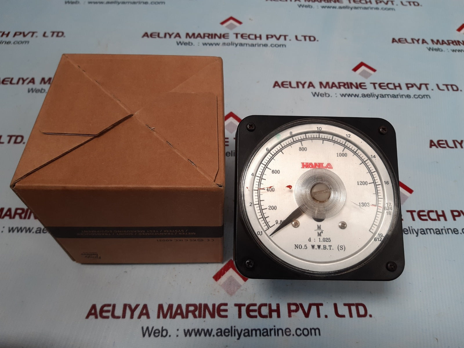 Hanla d.c.ammeter 9.86 to 1303 m