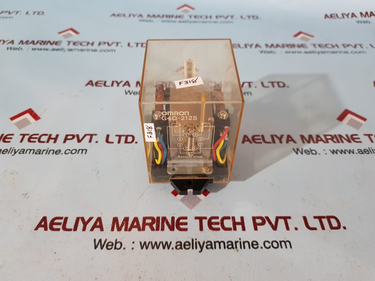 Omron G4Q-212S Ratchet Relay 200Vac 50Hz
