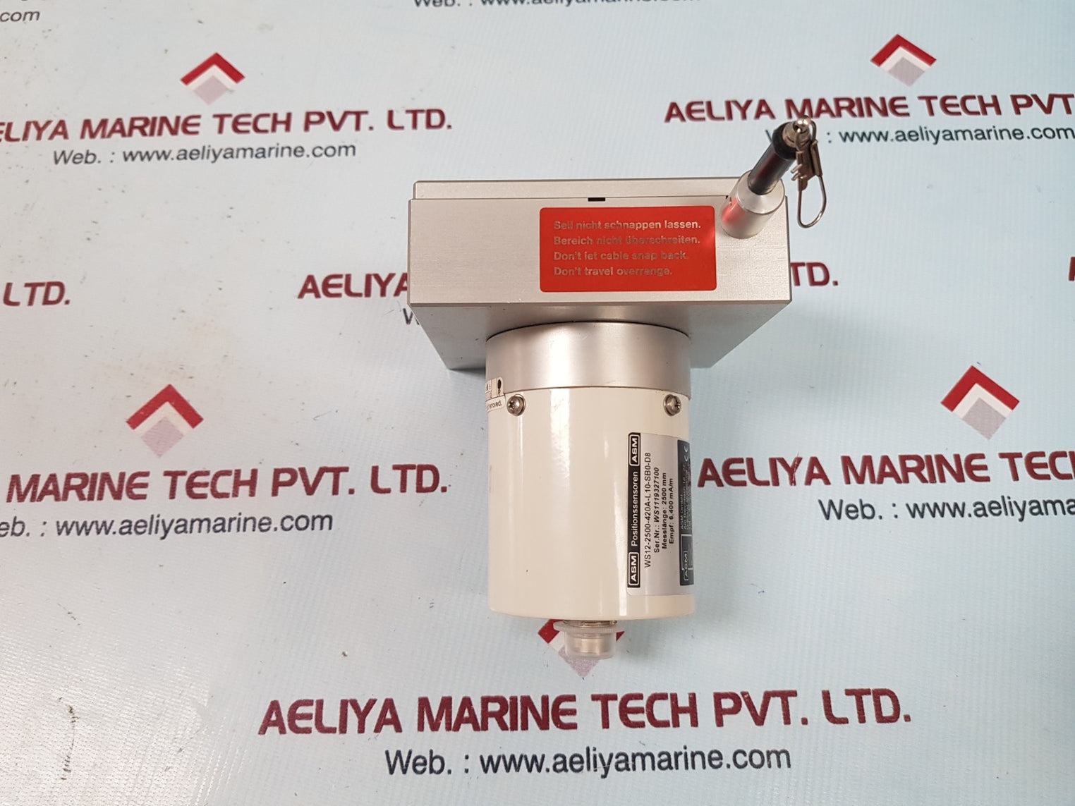 Asm ws12-2500-420a-l10-sb0-d8 position sensor