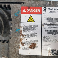 Allen-bradley panelview plus 700 panel 2711p-t7c4d8 ser a 