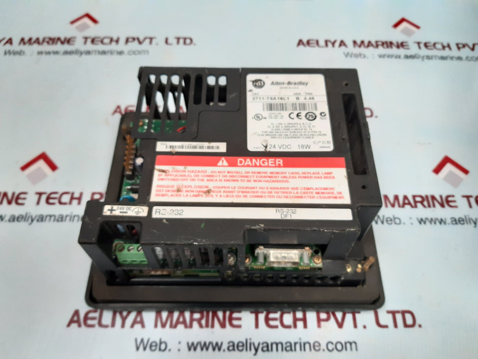 Allen-bradley panel view 550 2711-t5a16l1 ser.B