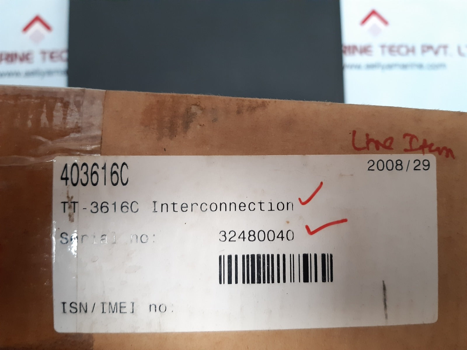 Thrane tt37-121958-c printed circuit board