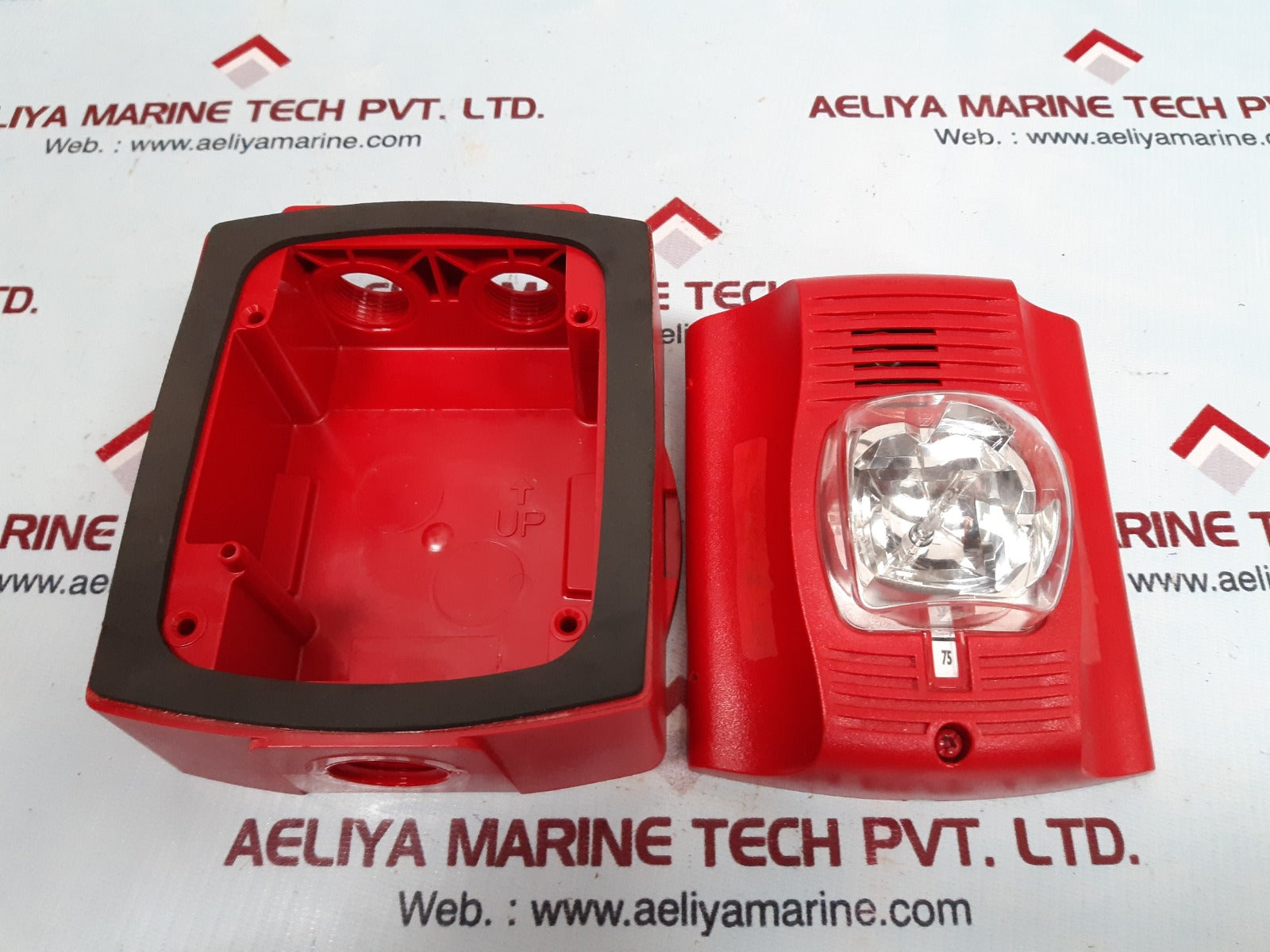 System sensor p2rk fire alarm equipment 12/24 volt, red