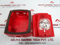 System sensor p2rk fire alarm equipment 12/24 volt, red