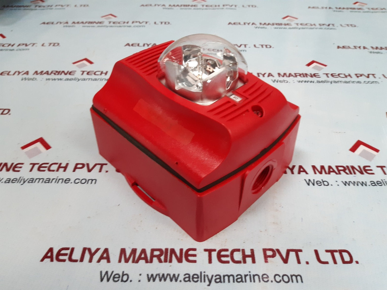 System sensor p2rk fire alarm equipment 12/24 volt, red