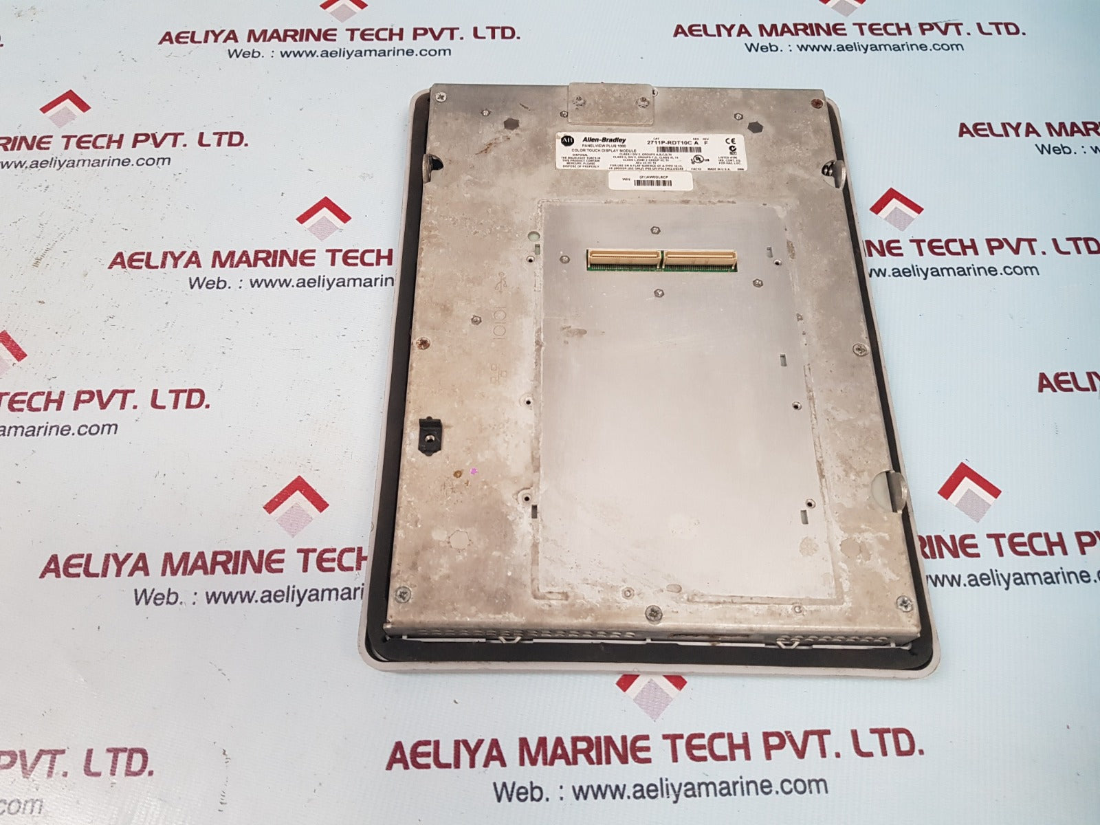 Allen-bradley 2711p-rdt10c panel view plus 1000 ser a rev f 