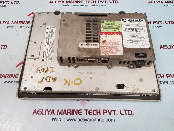 Allen-bradley 2711p-rdt10c panelview plus 1000 ser b