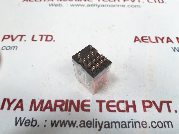 Set Of 5X Omron My4N-d2 Relay 24Vdc