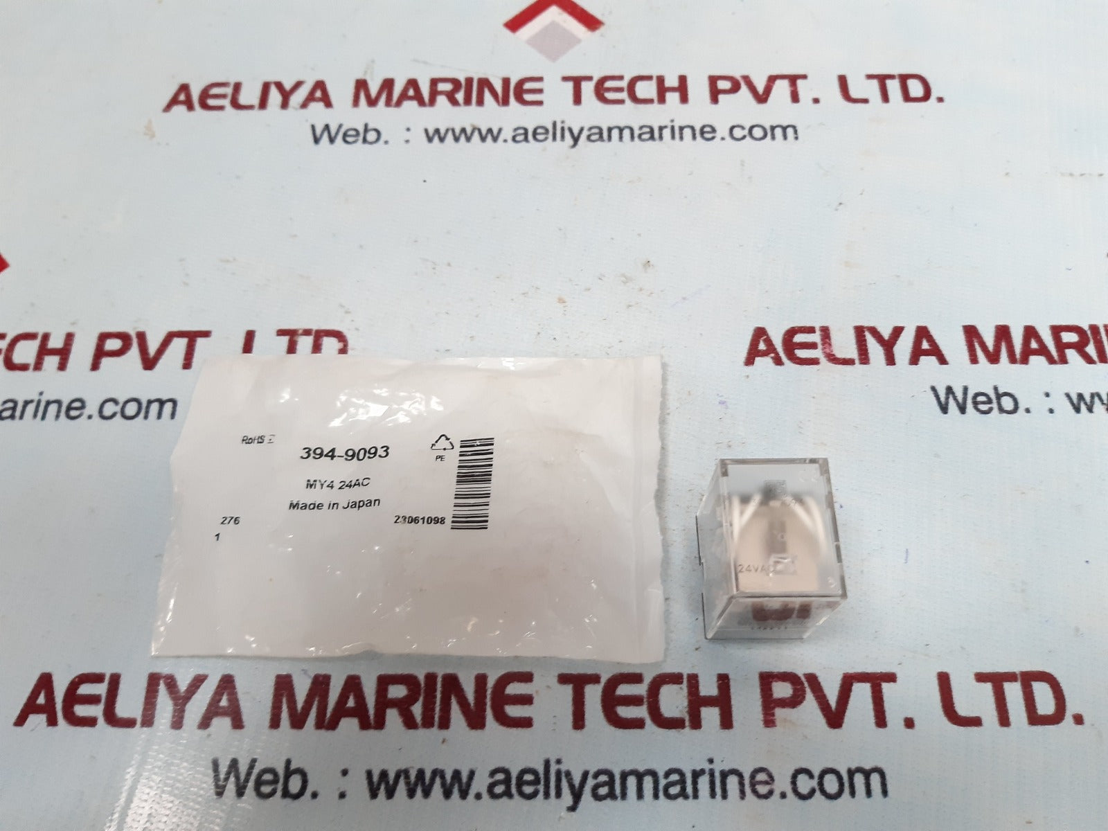 Set of 9x Rs 394-9093 relay