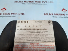 Hdi hdibatt-e391-dot-aa pressure gauge system 20b6a10cs4002aaa-csa