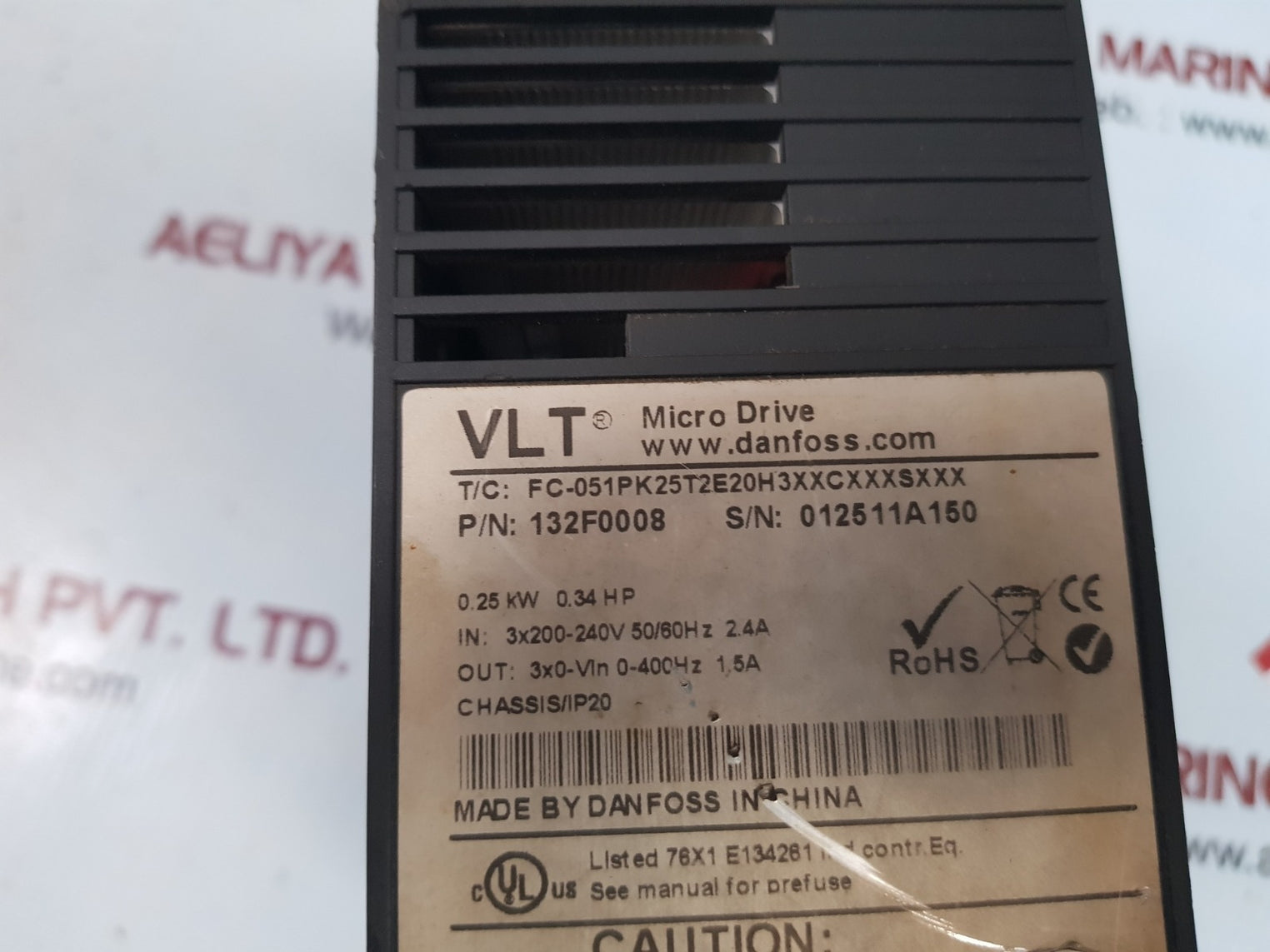 Danfoss 132f0008 vlt micro drive 
