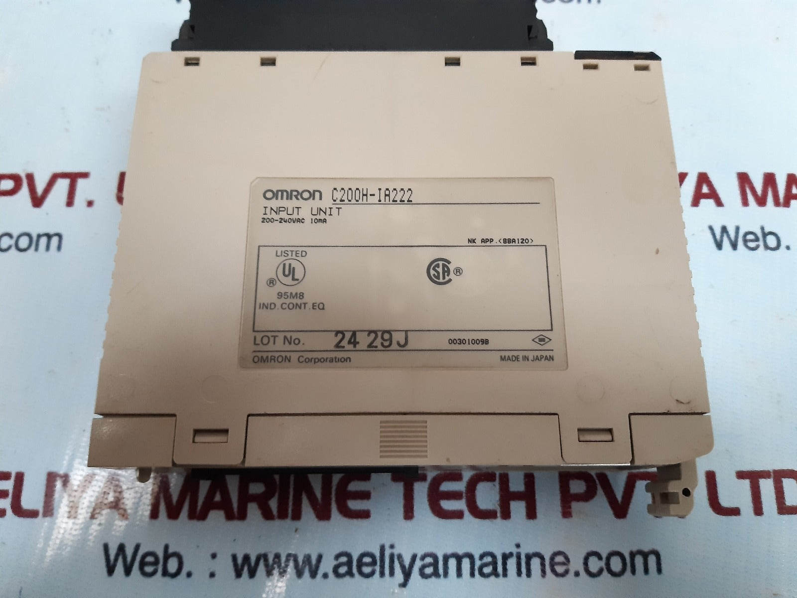 Omron c200h-ia222 relay input unit
