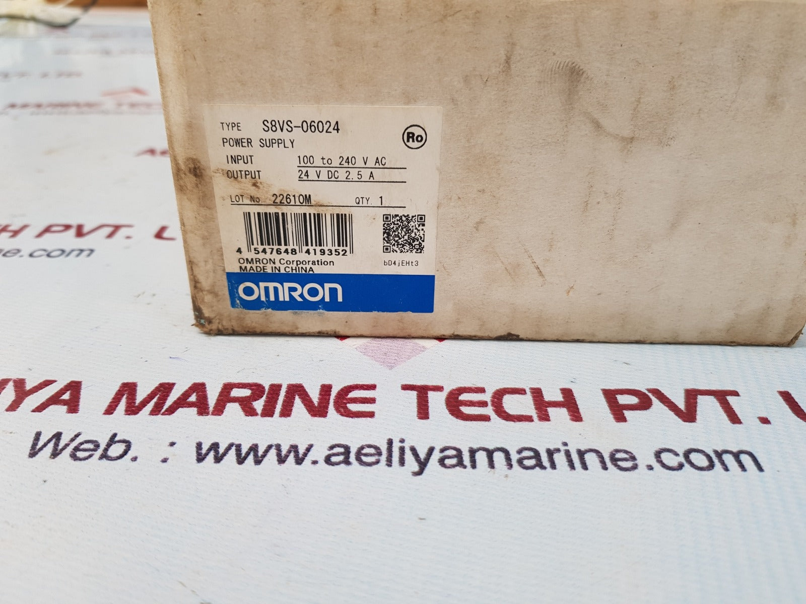 Omron s8vs-06024 power supply