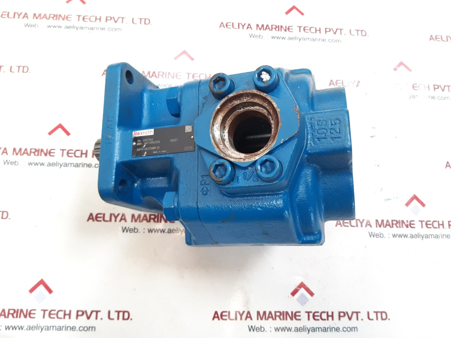 Rexroth gxp10-c0c125abr-20 hydraulic gear pump