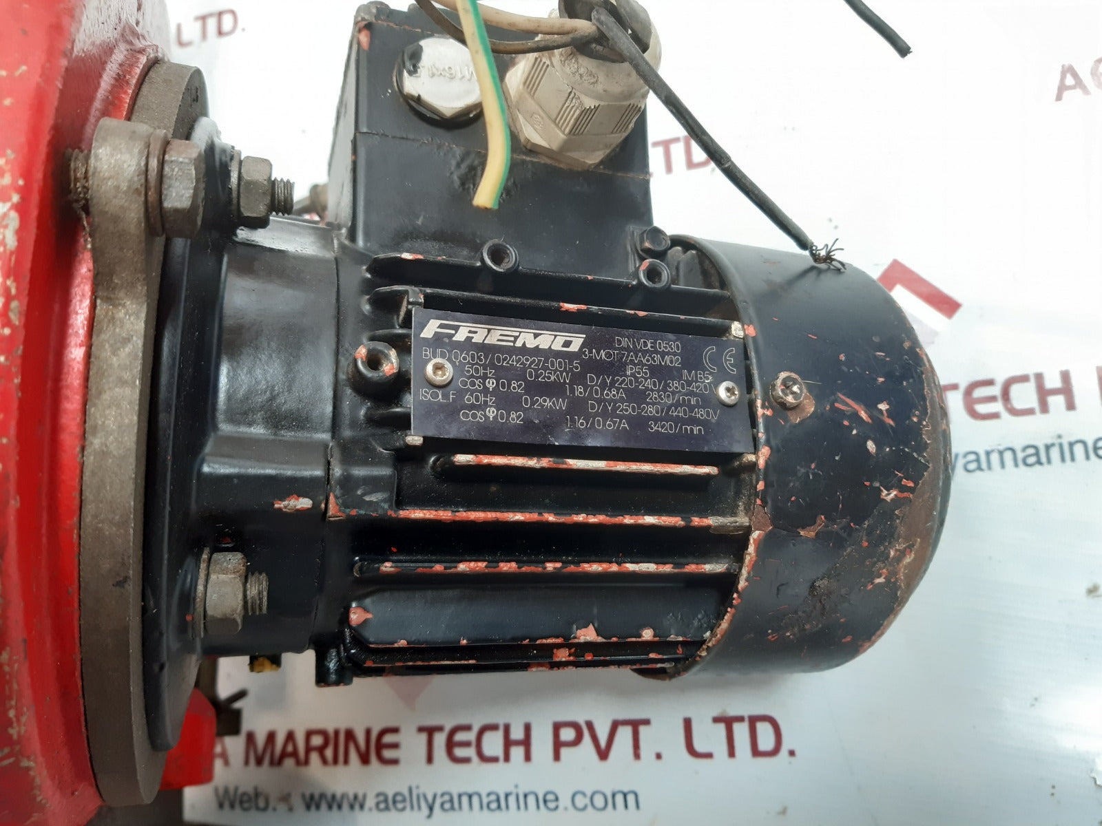 Faemo hf-210-t motor 3-mot 7aa63m02