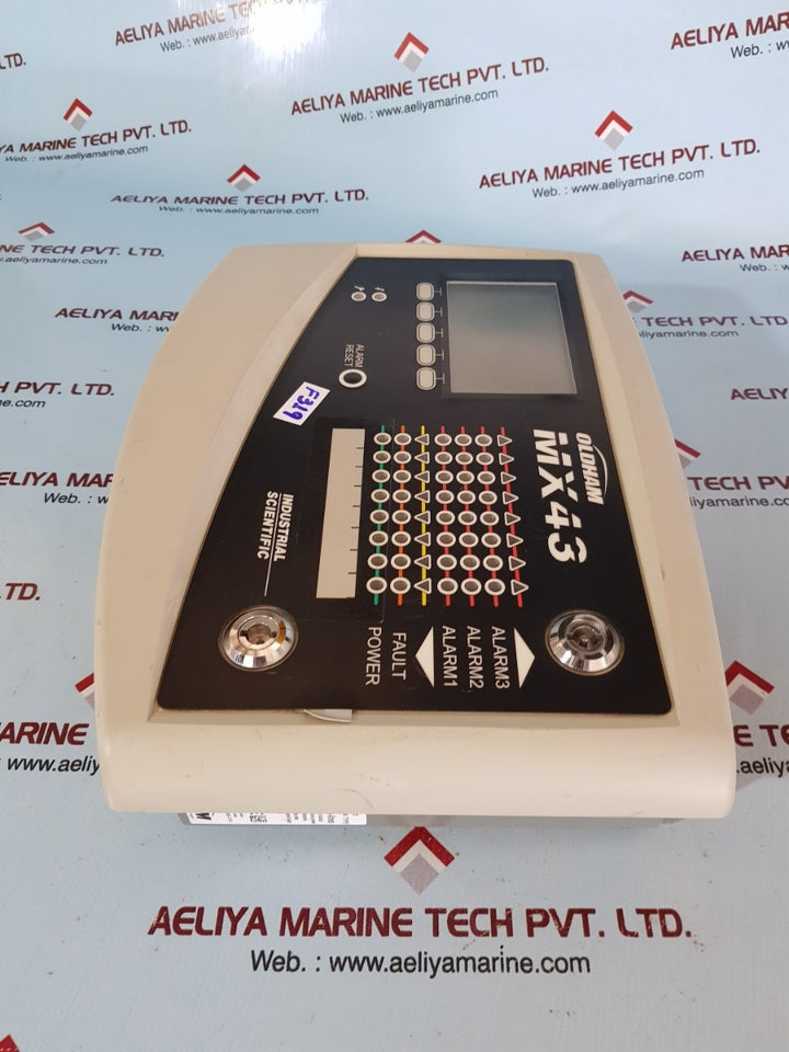 Oldham mx43 gas detection analog & digital controller