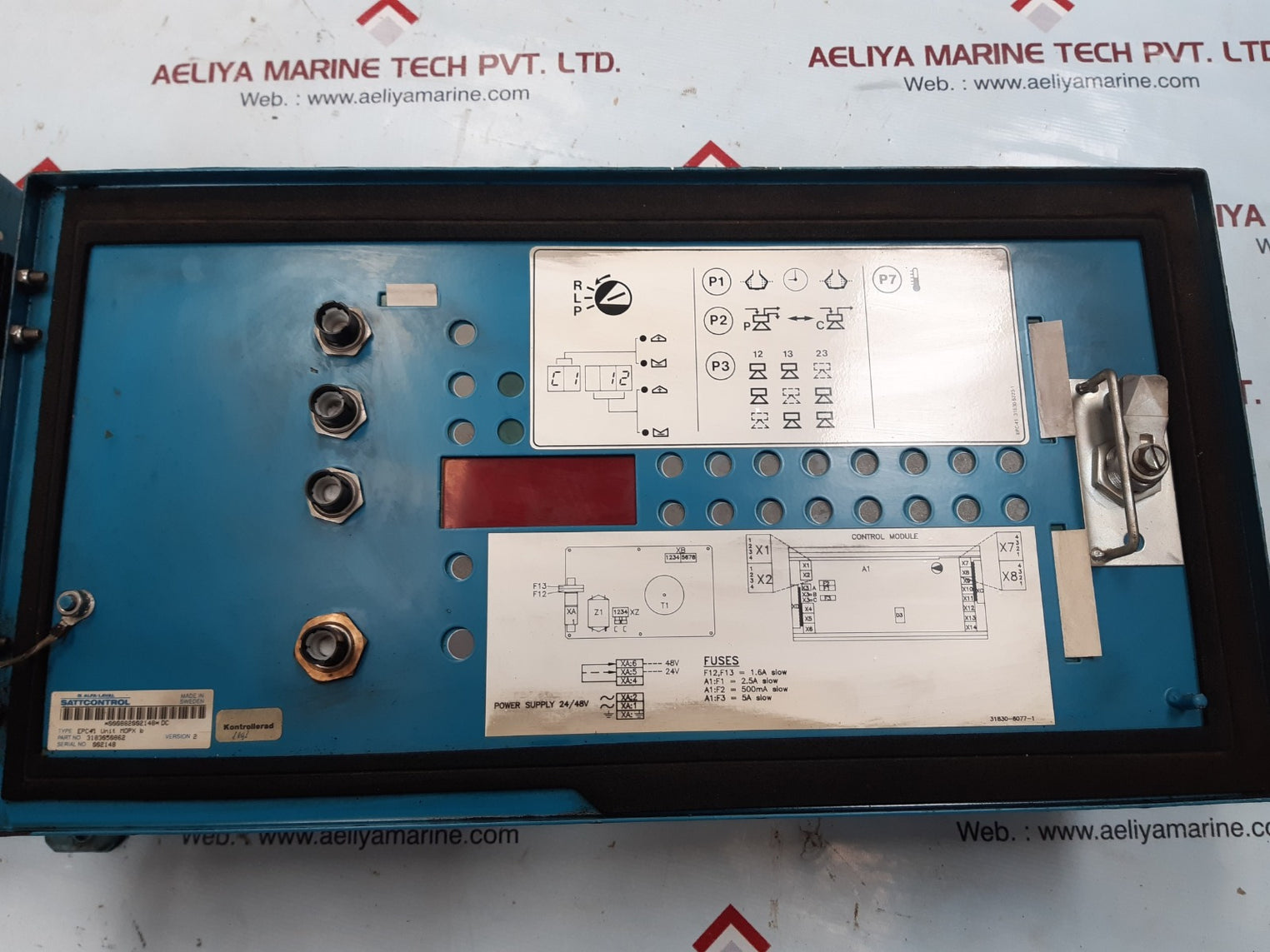 Alfa-laval epc41 separator control unit pcb board panel circuit 3183050862