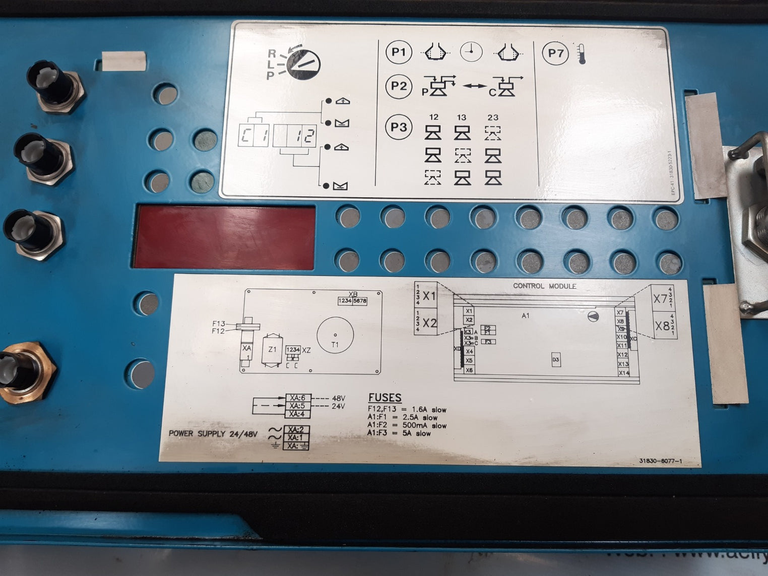 Alfa-laval epc41 separator control unit pcb board panel circuit 3183050862