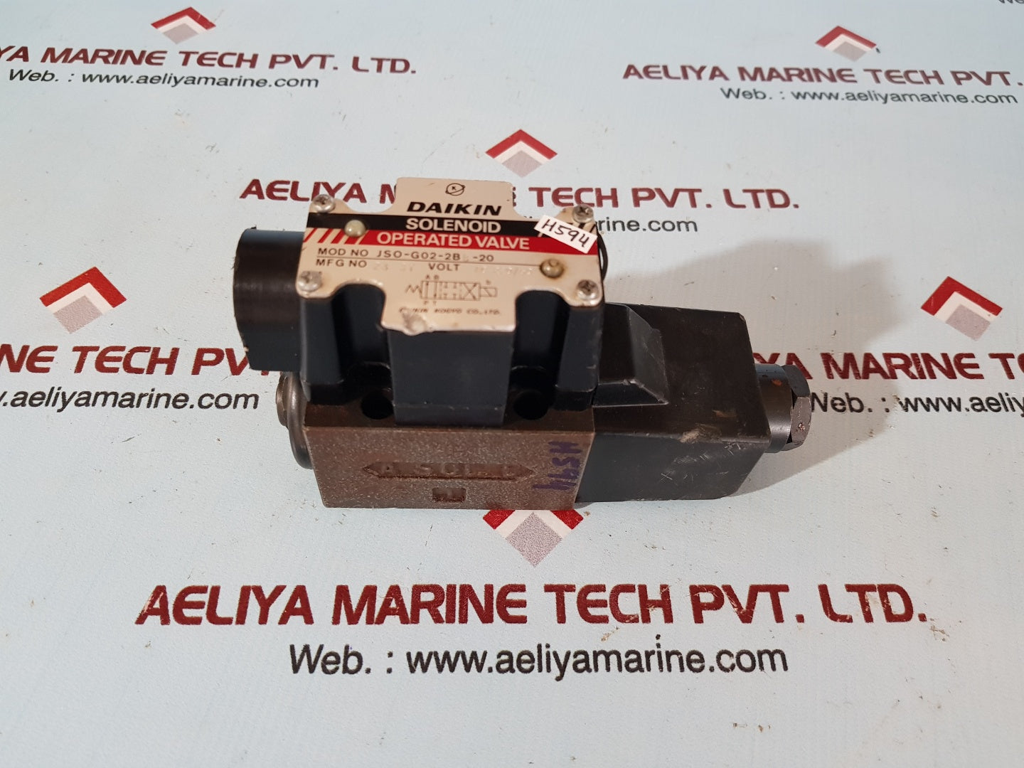 Daikin jso-g02-2bb-20 solenoid operated valve