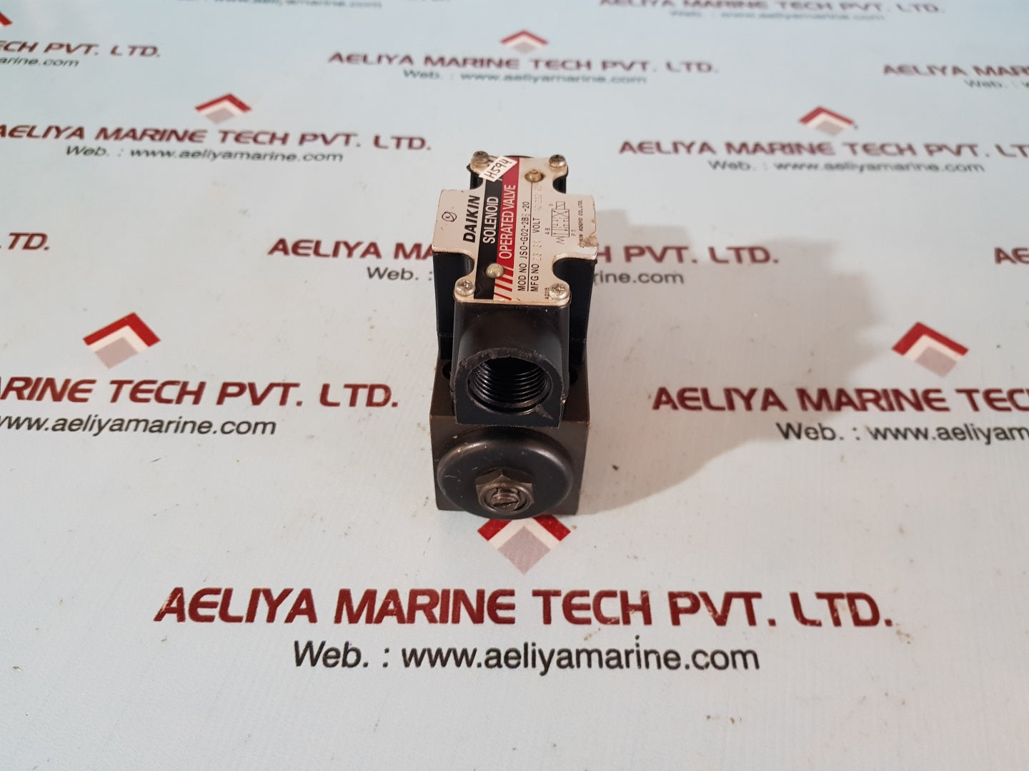 Daikin jso-g02-2bb-20 solenoid operated valve