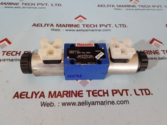 Rexroth r983031147 directional control solenoid valve 4we6j62/eg24n9k4