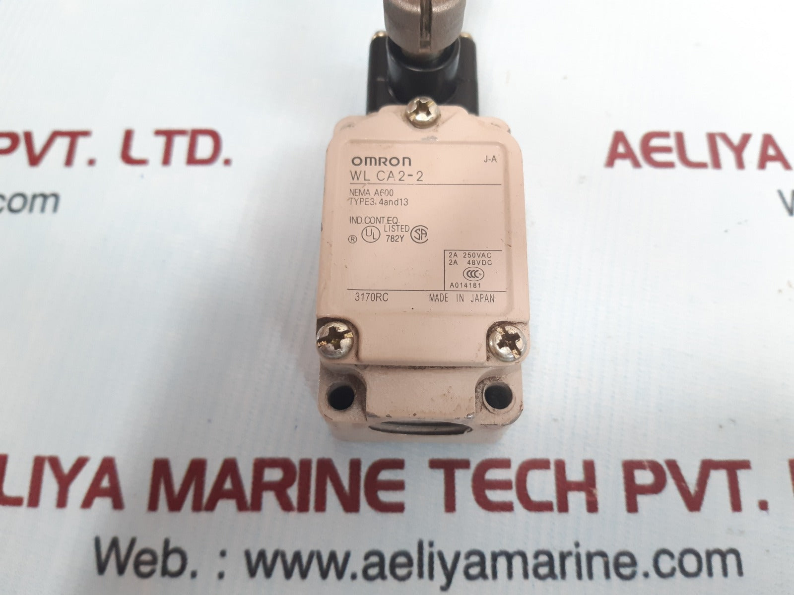 Omron wl ca2-2 limit switch