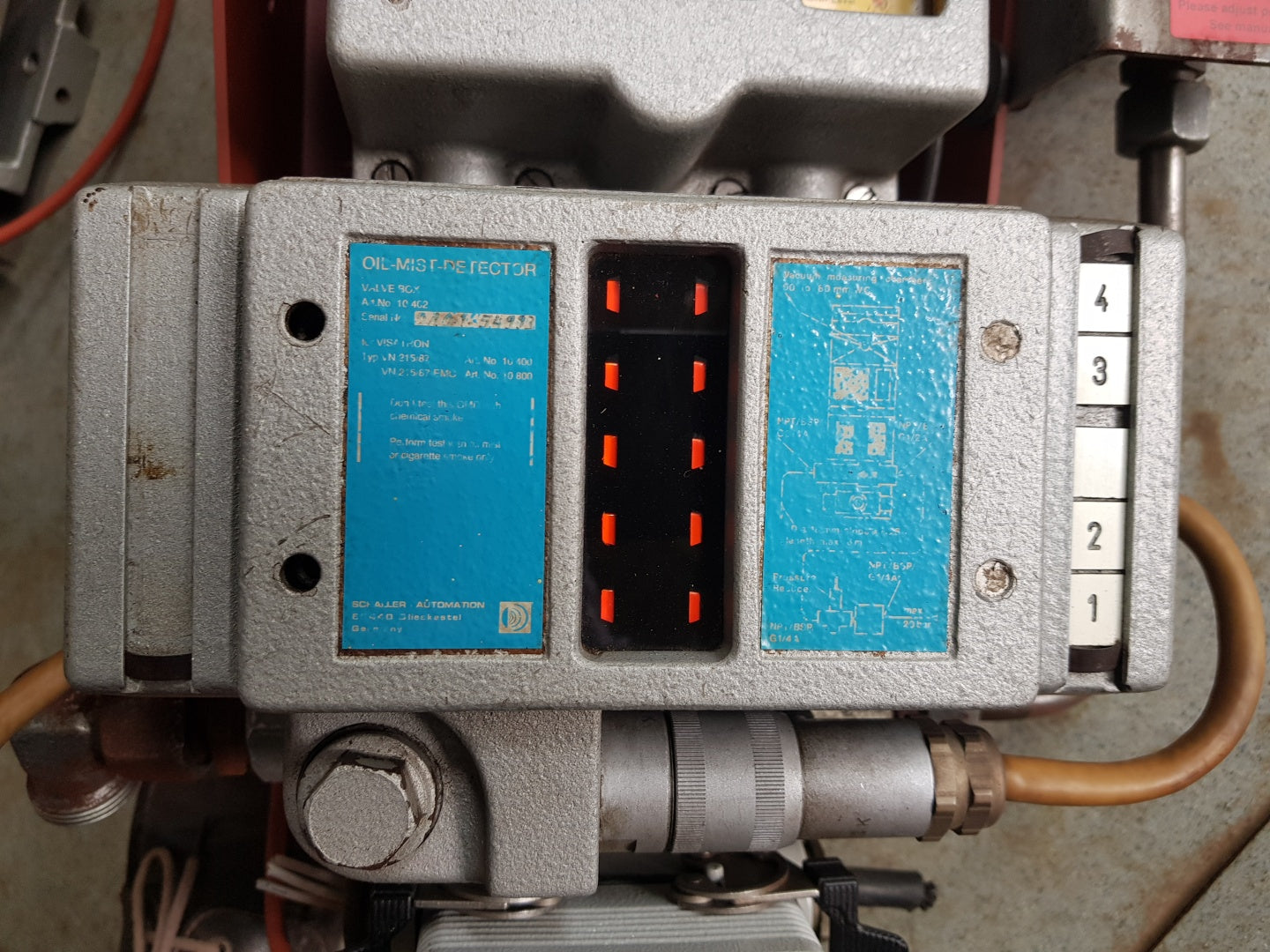 Schaller automation vn 215/87  oil mist detector