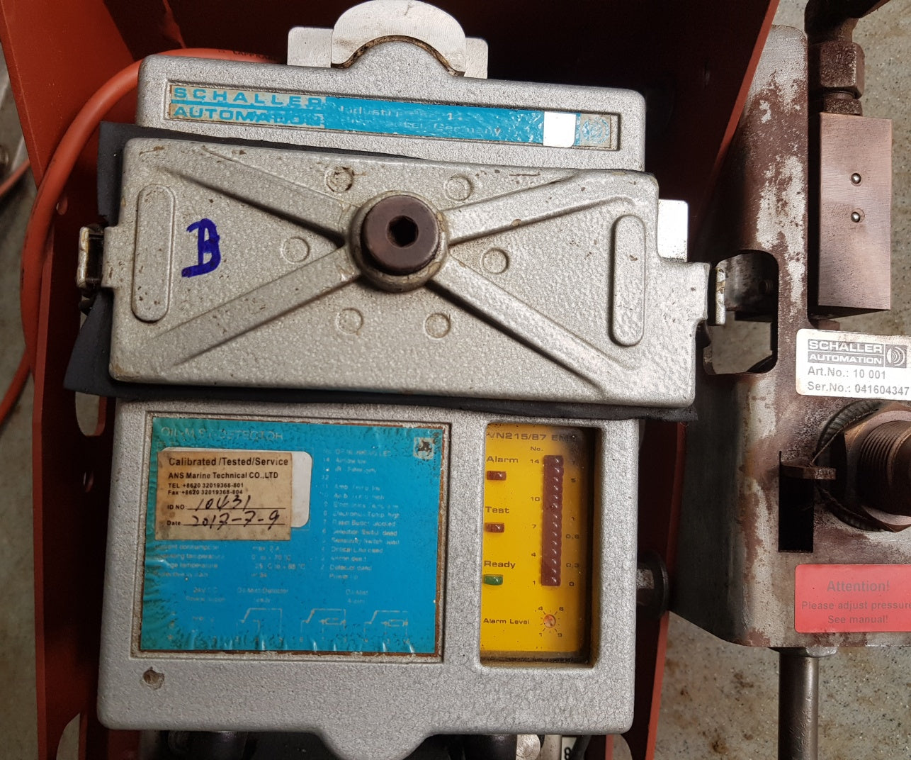 Schaller automation vn 215/87  oil mist detector