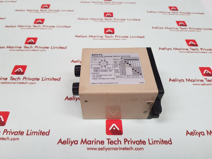 Omron sdv-fl6 voltage sensor