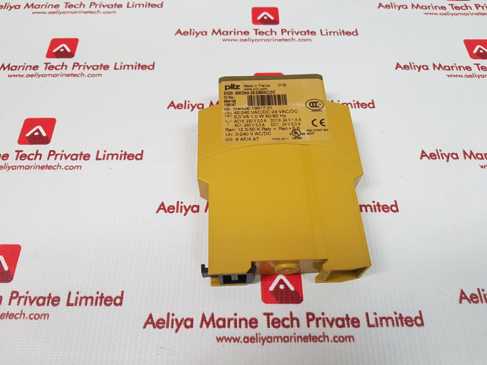 Pilz s1en s1en 50kohm 24240vac/dc safety relay Aeliya Marine Tech