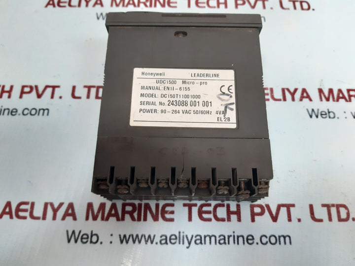 Honeywell udc1500 micro-pro temperature controller dc150t11001000