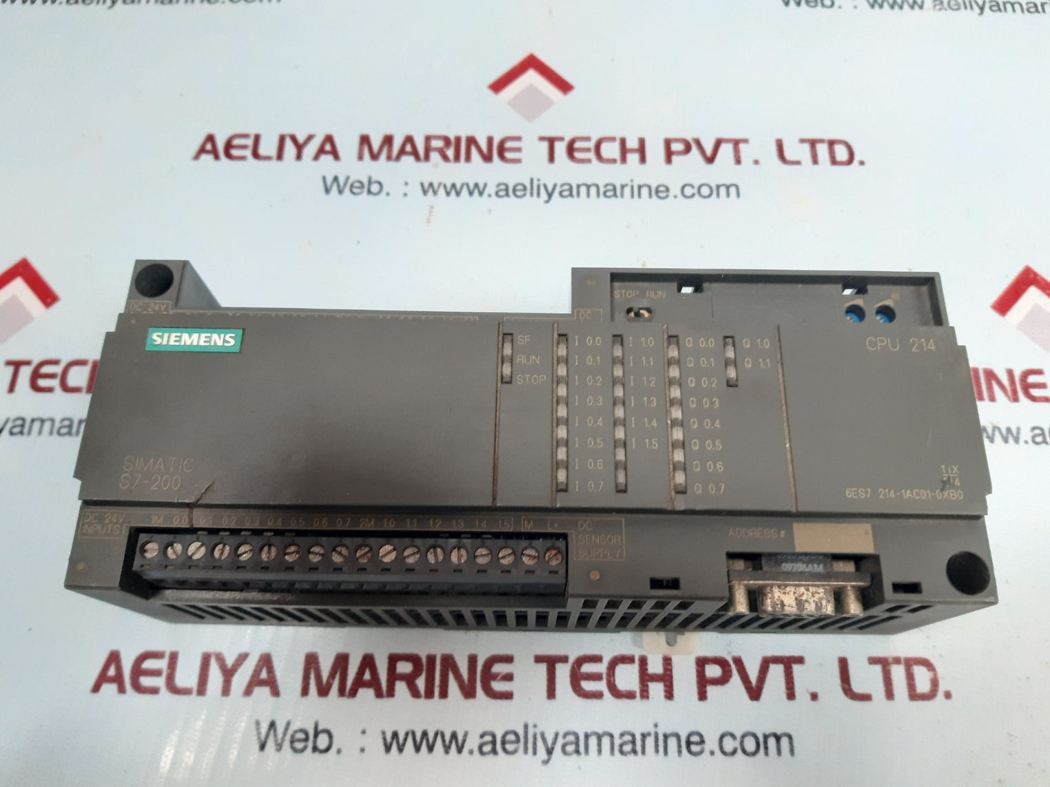 Siemens simatic s7-200 6es7 214-1ac01-0xb0 module