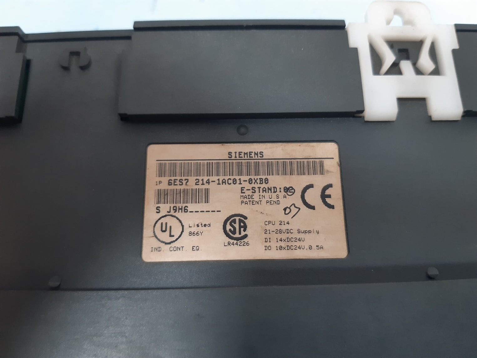 Siemens simatic s7-200 6es7 214-1ac01-0xb0 module