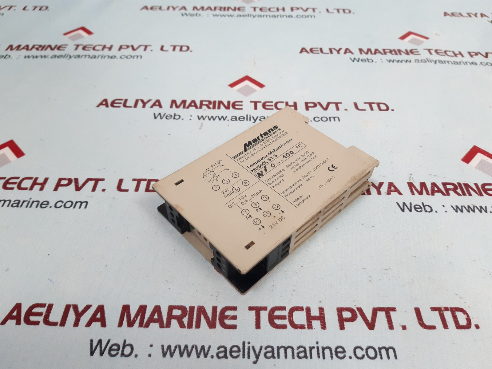 Martens mu500l-51-5 temperatur transmitter 