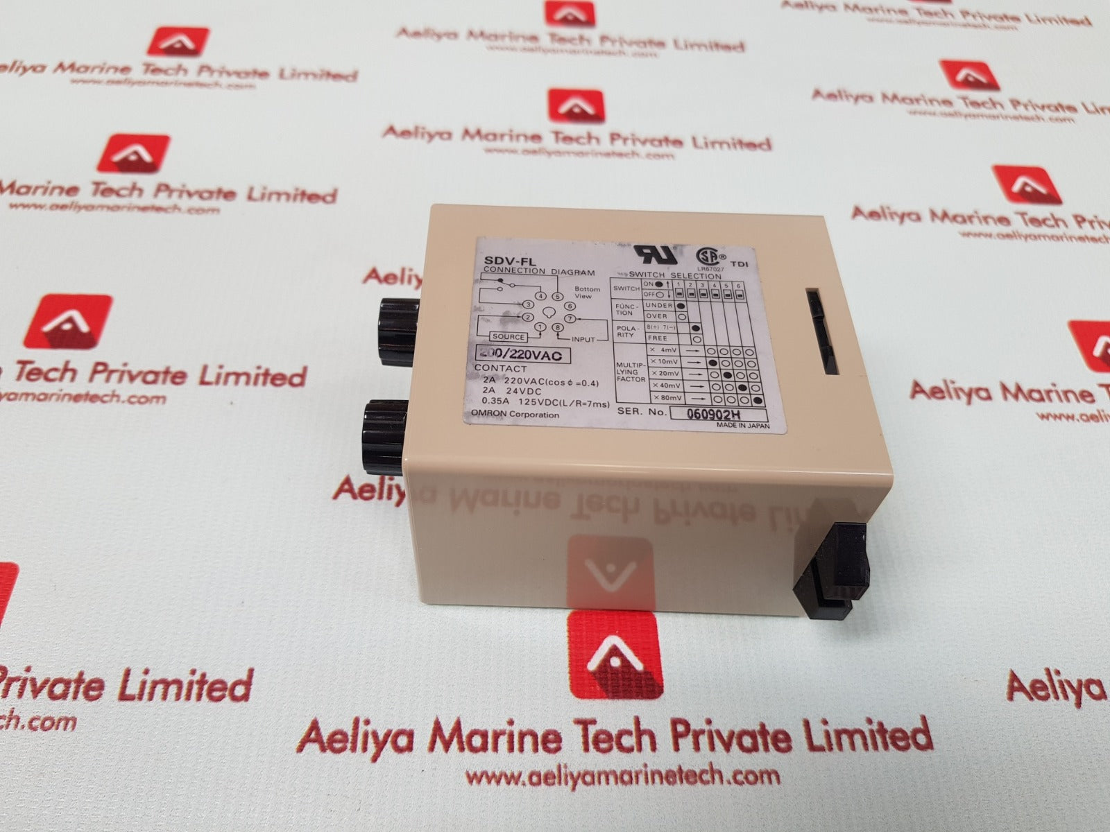 Omron sdv-fl7 voltage sensor ac200/220vac