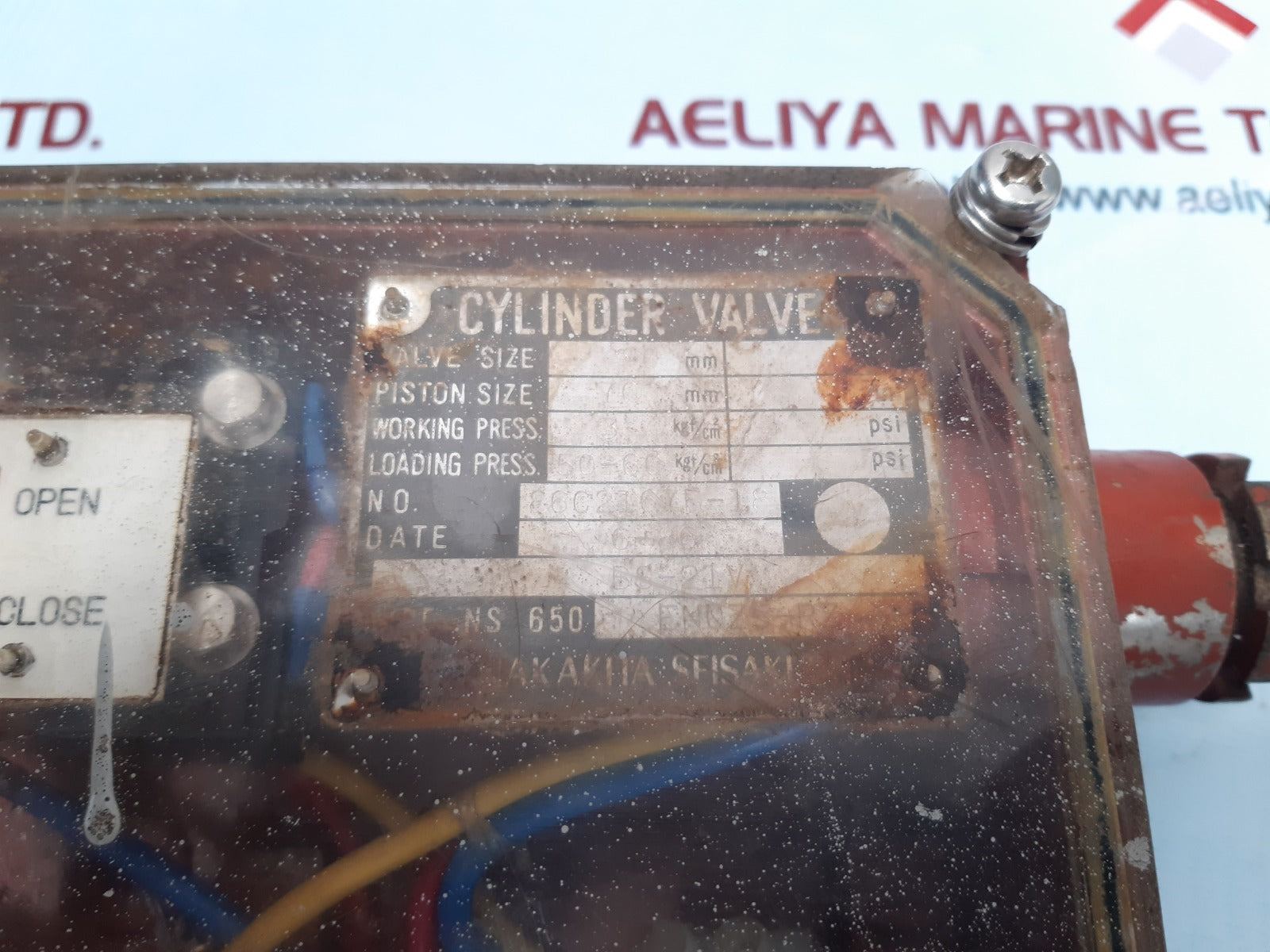 Nakakita en0z5-rz cylinder valve bs-21v