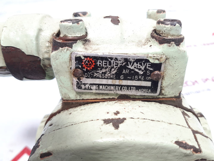 A-ryung atp-208ha(vb) t-rotor pump with ar-3s relief valve Used 