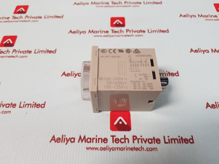 Omron h3cr-a timer module 100-240 vac