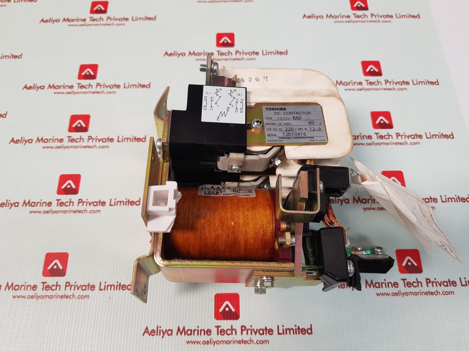 Toshiba cd233-ead dc contactor 220-230 v
