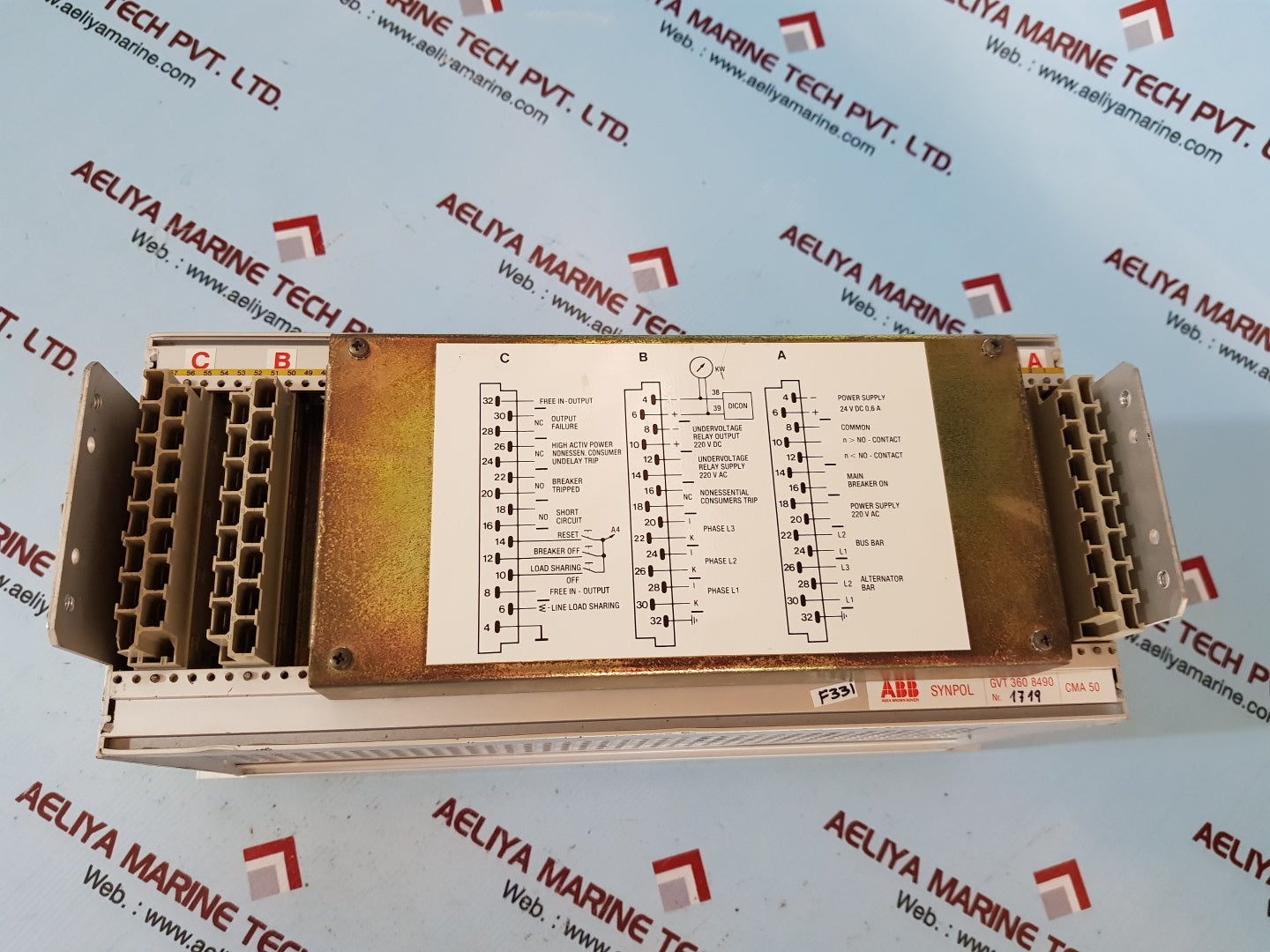 Abb synpol CMA 39-b,cma 00,cma 34,cma 37,cma 36,cma 35, cma 40-a ,cma 50 rack