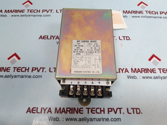 Terasaki aru-22d uvt control device