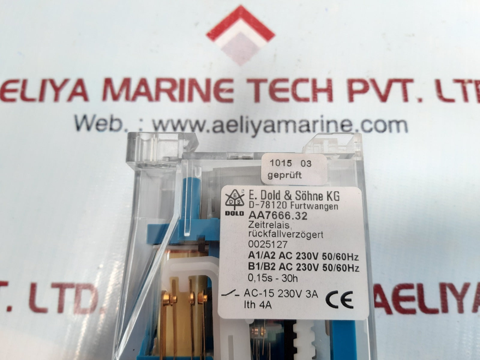 E.dold & sohne aa7666.32 timing relay 