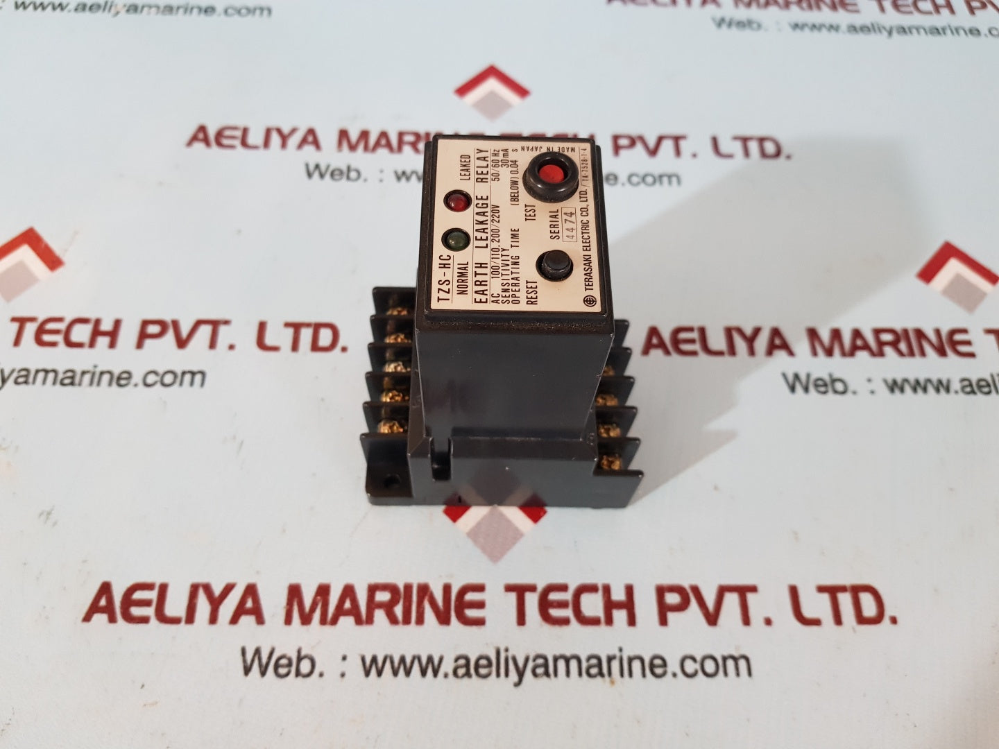 Terasaki tzs-hc earth leakage relay