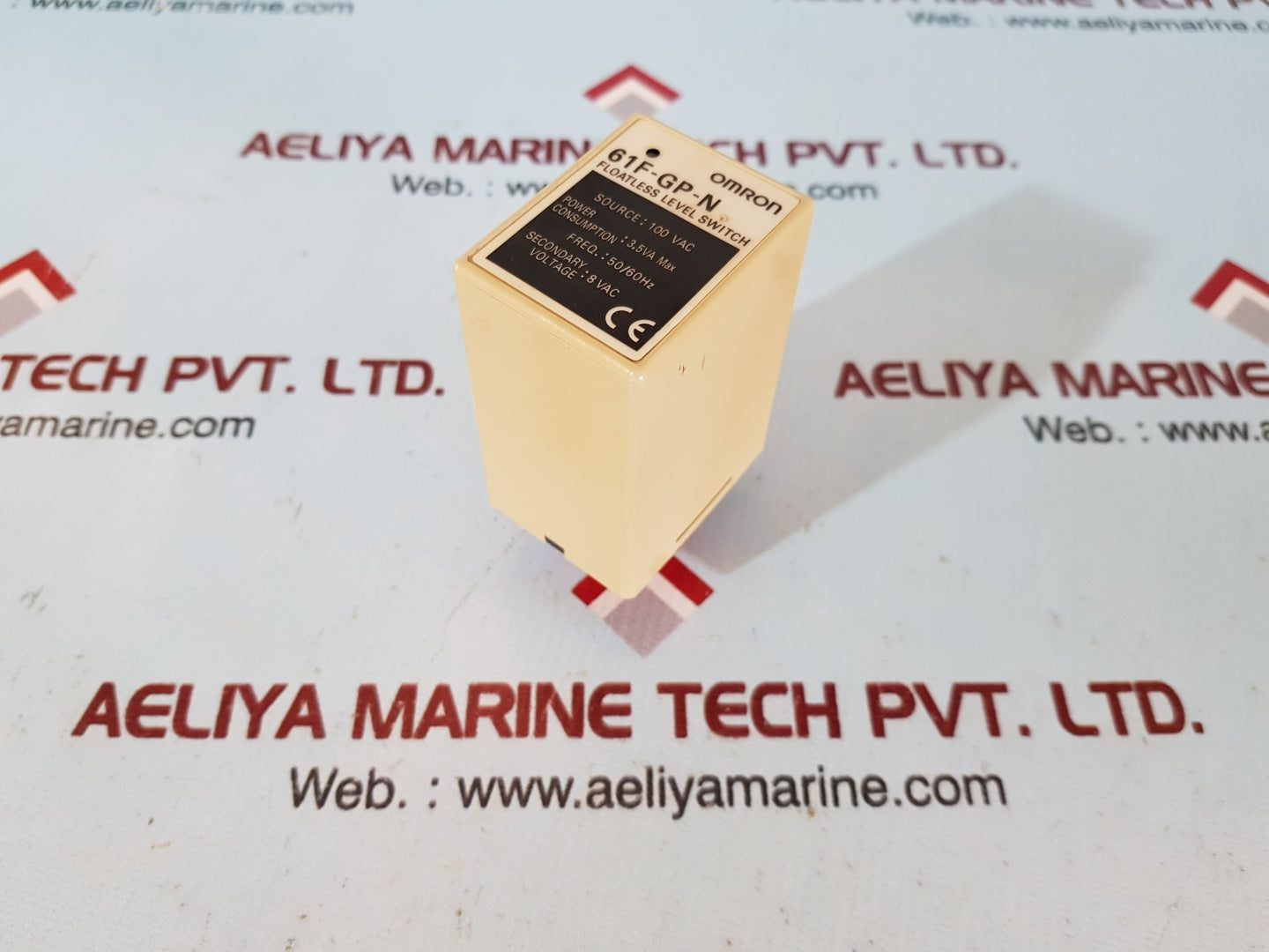 Omron 61f-gp-n floatless level switch 100vac