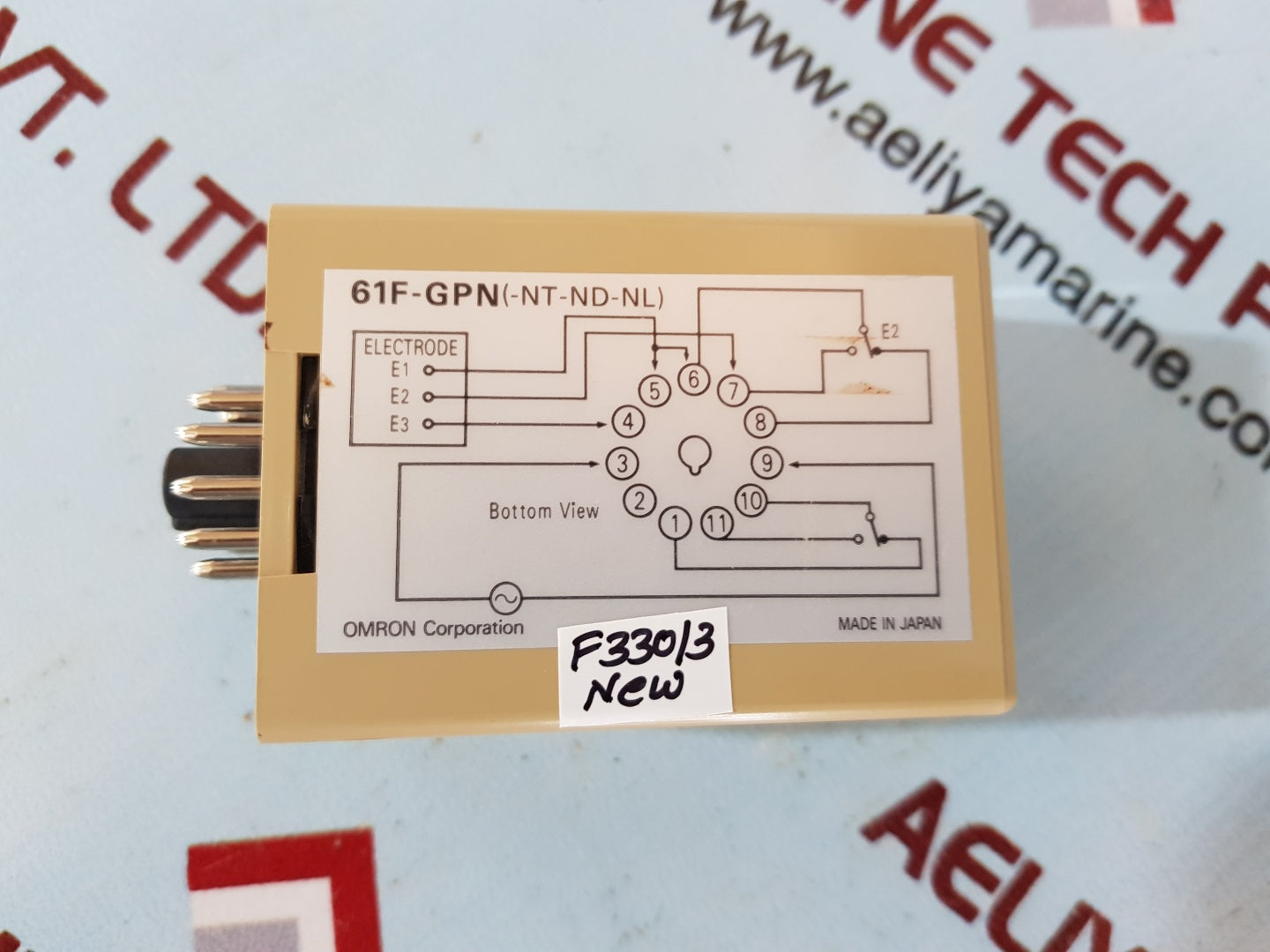 Omron 61f-gp-n floatless level switch 100vac